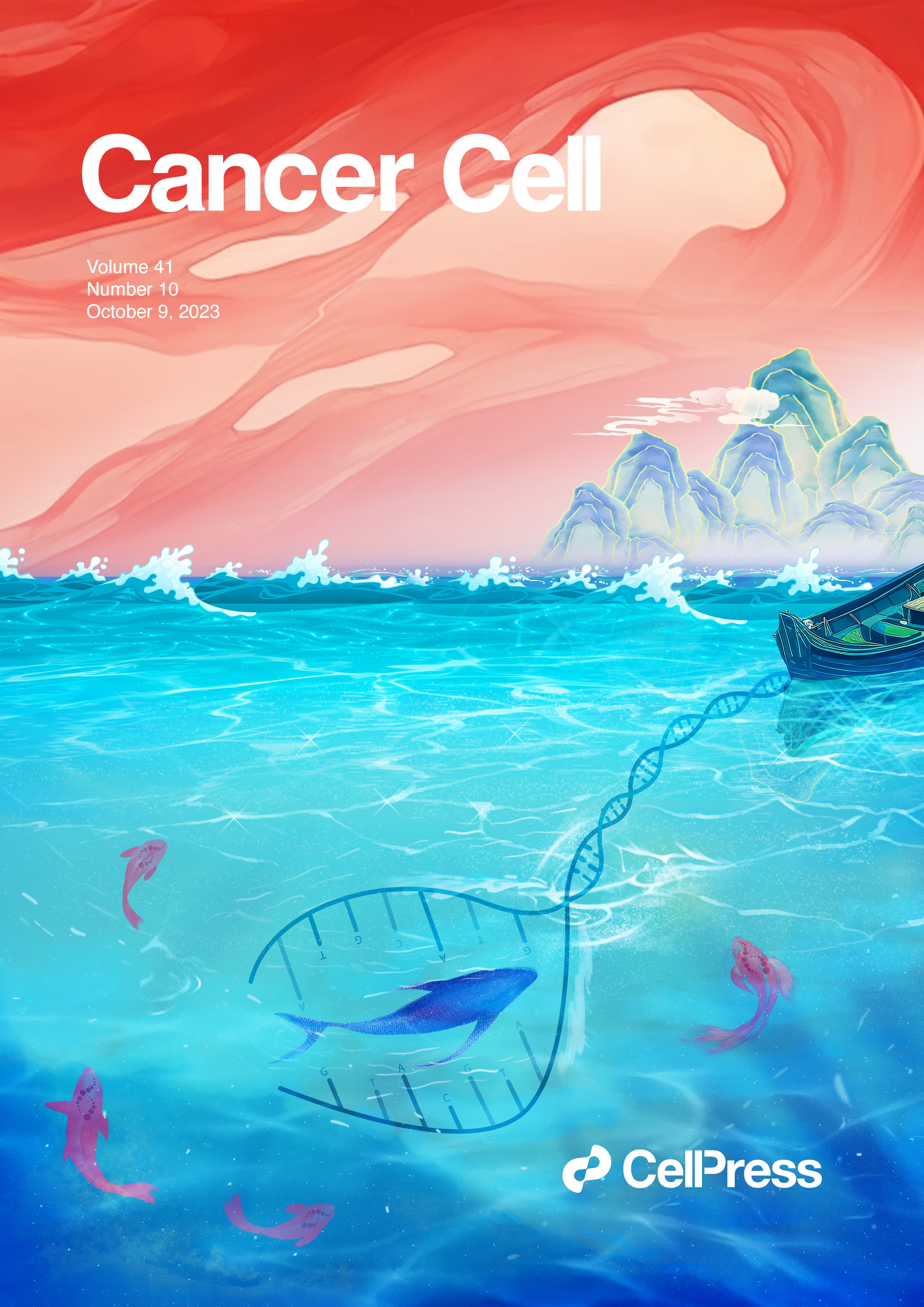 Cancer Cell article cover