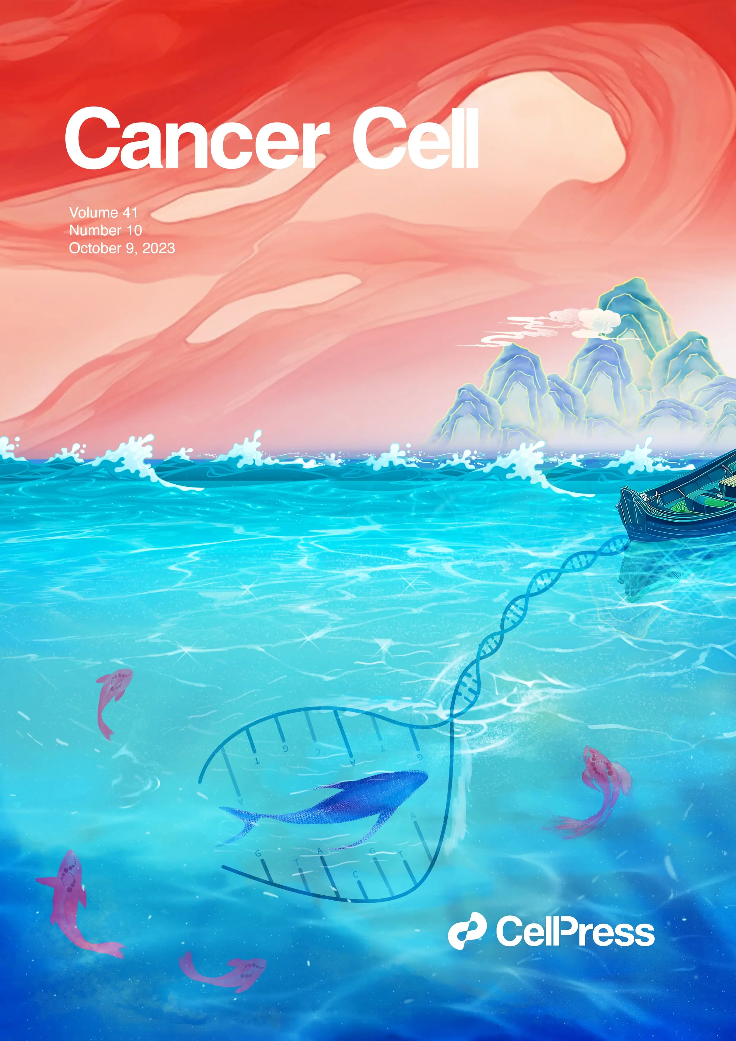 Cancer Cell article cover