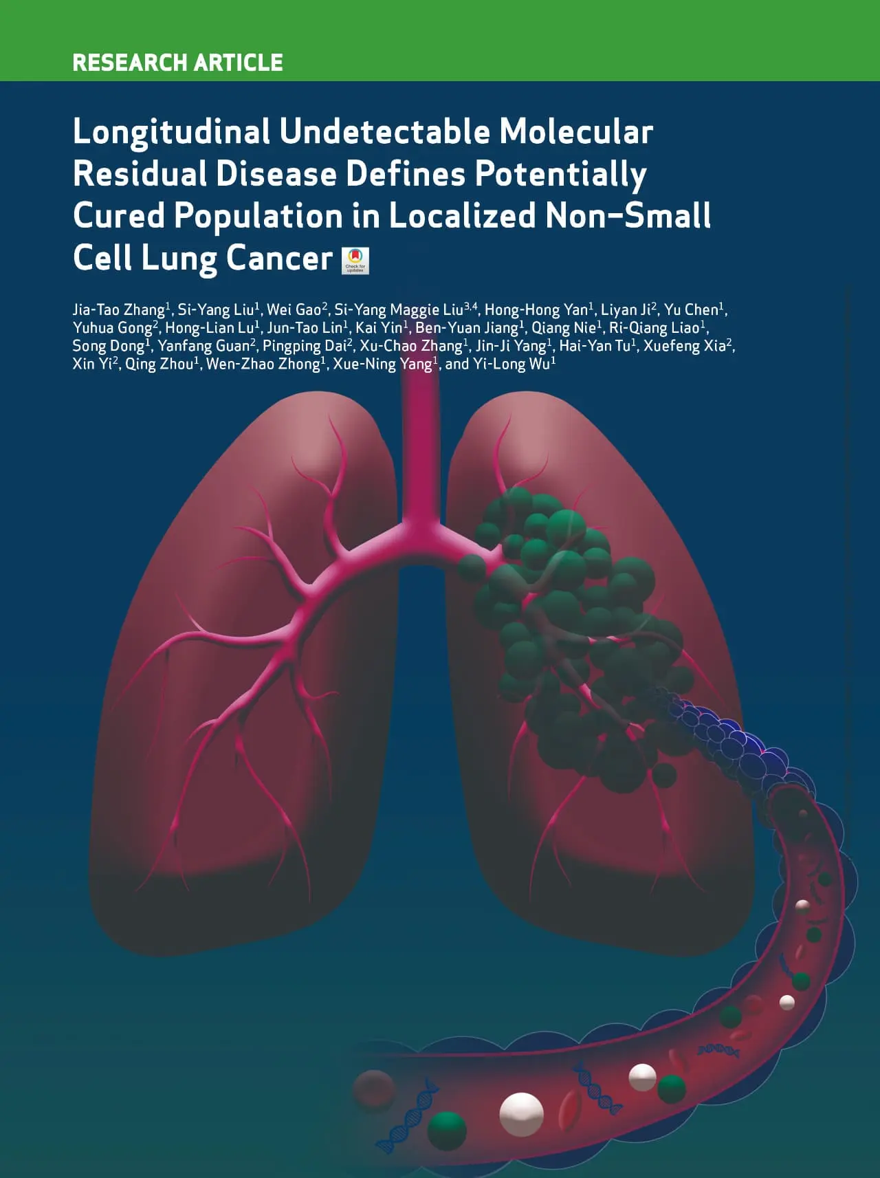 Cancer Discovery article cover