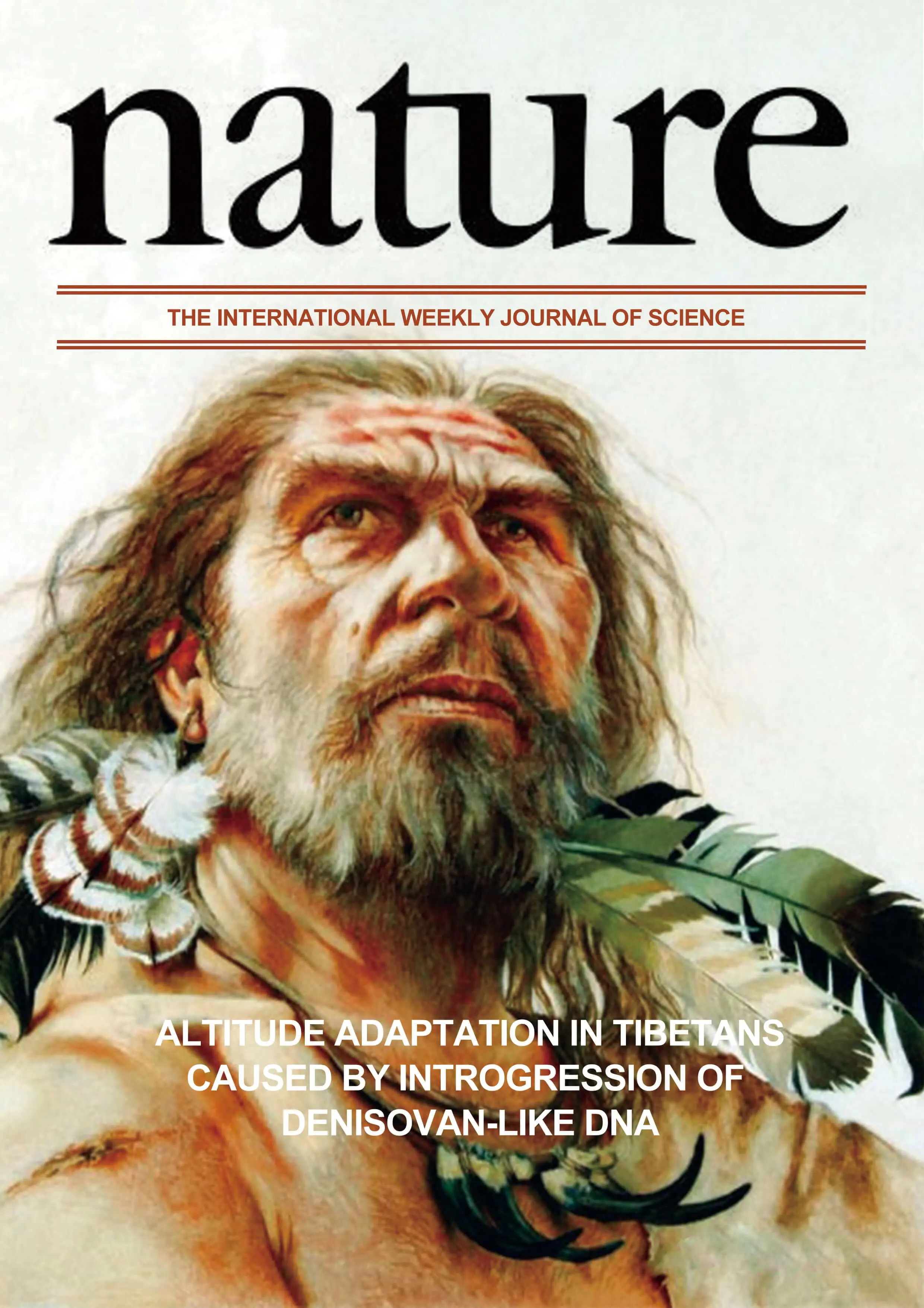 Nature article cover