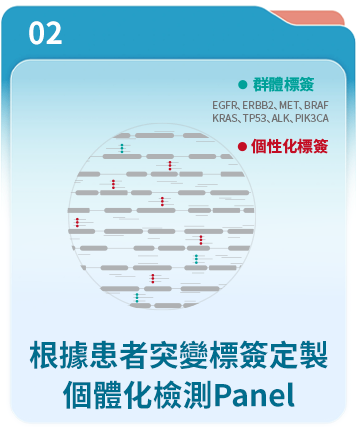 根據患者突變標籤定製個體化檢測Panel