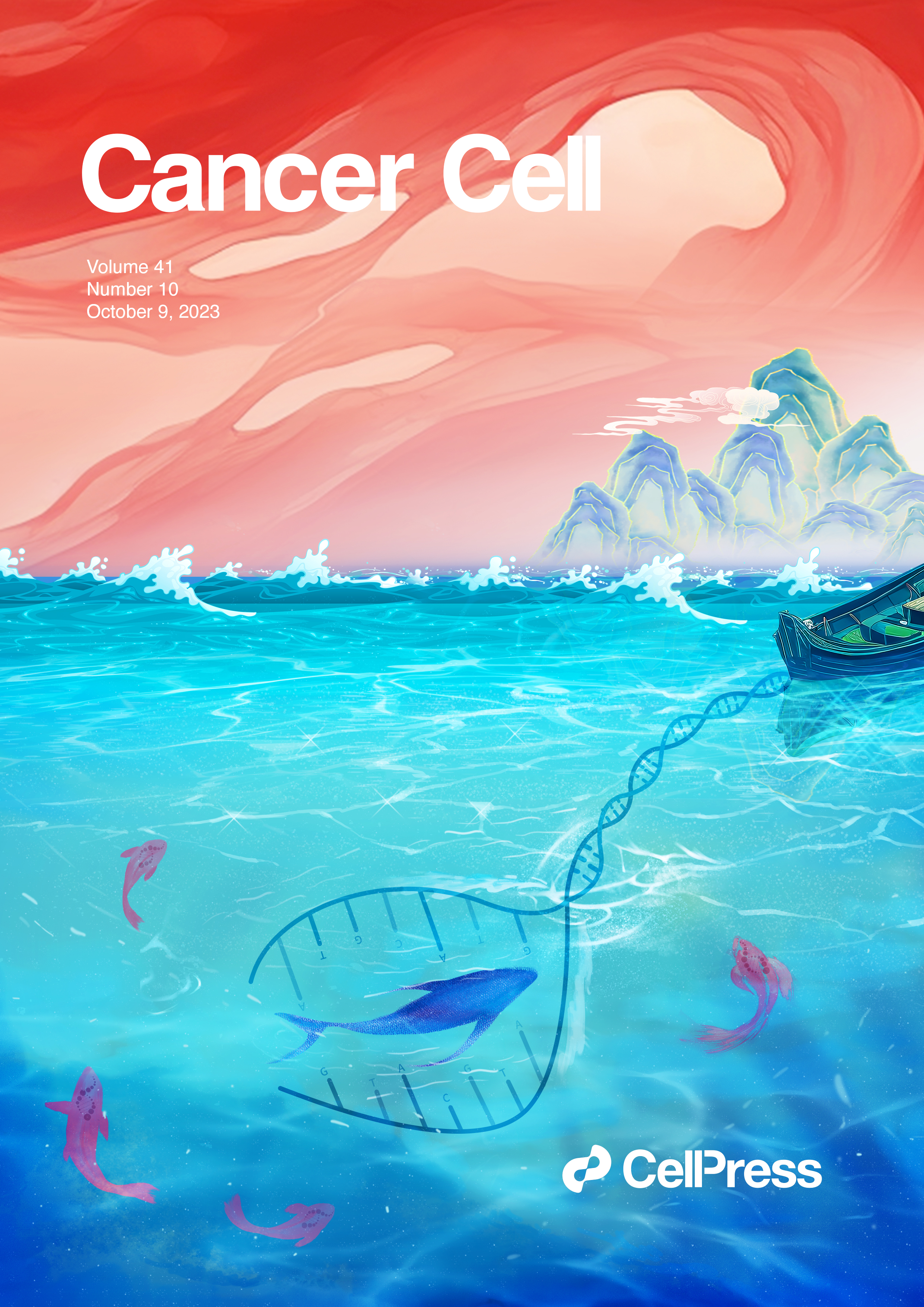 Cancer Cell 论文封面