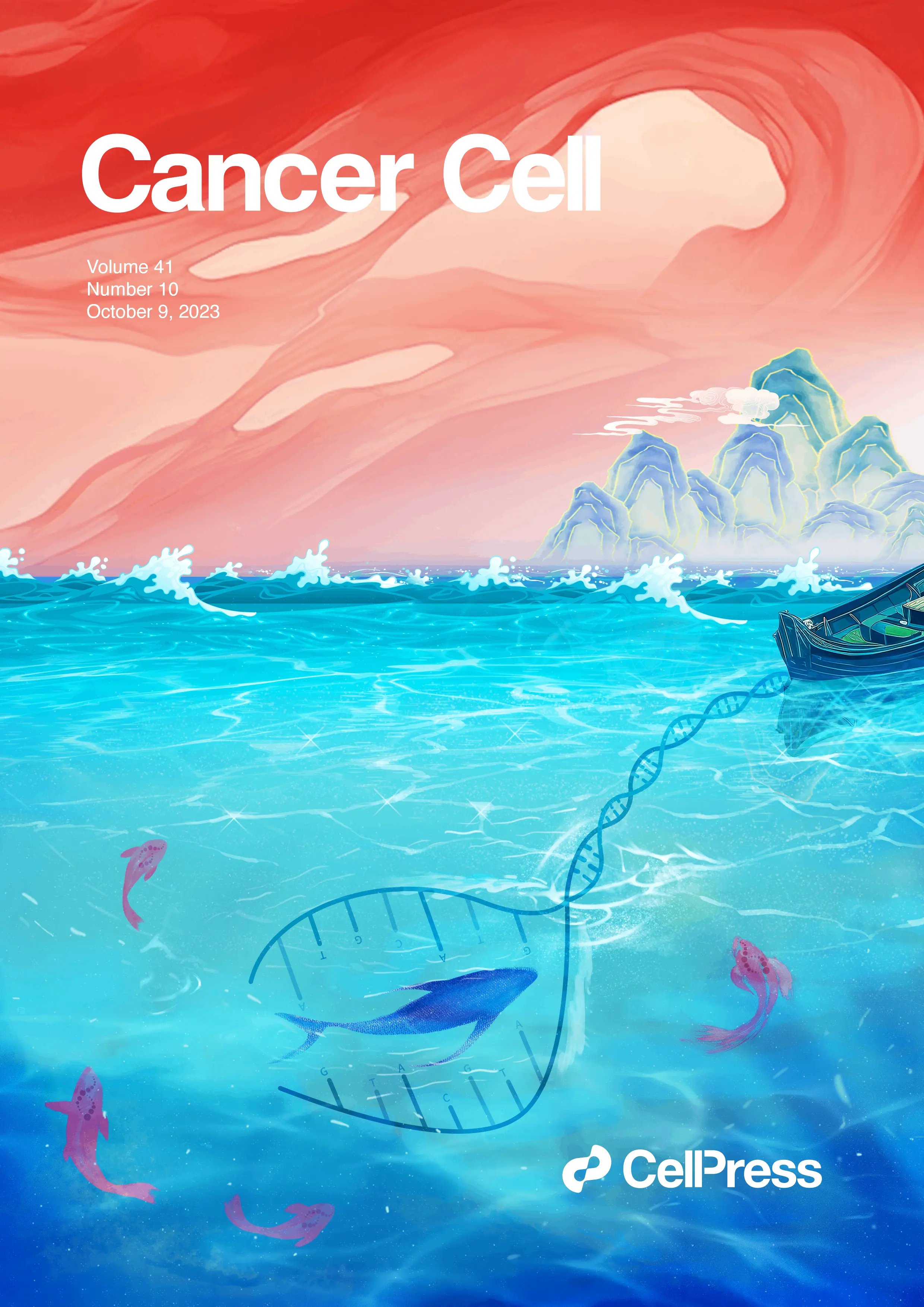 Cancer Cell 论文封面