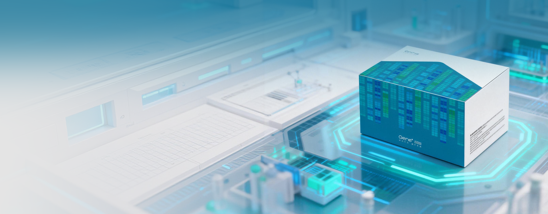 吉先锋产品盒与检测设备场景