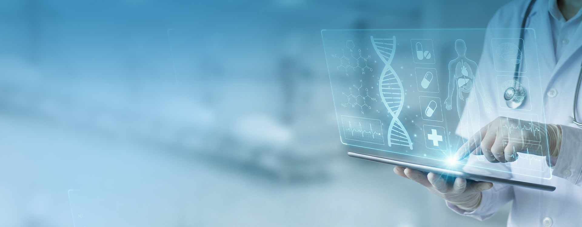 精准诊断解决方案 Hero 医疗科技背景